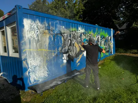 Graffitientfernung in Hamburg