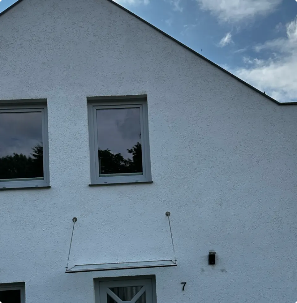 Fassade nach der Reinigung